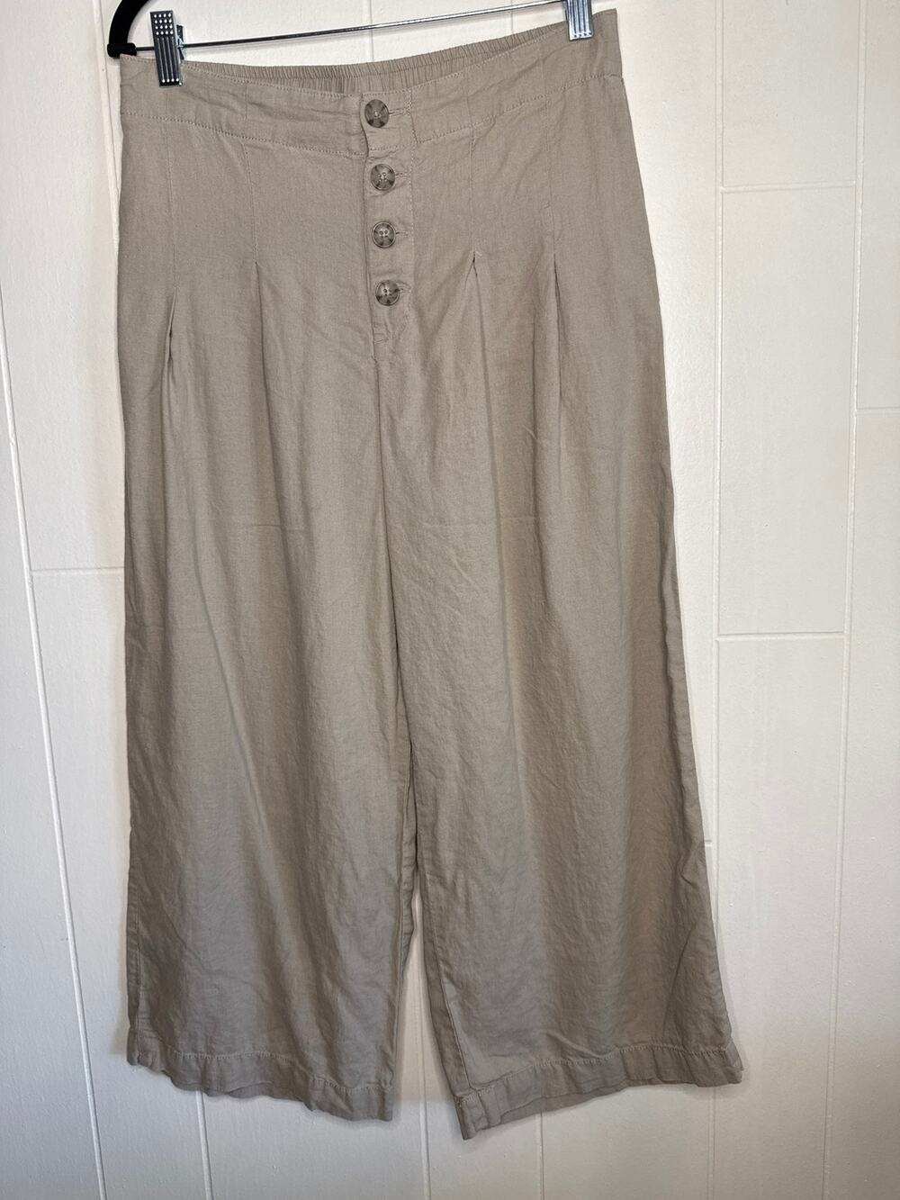 Sincerely Jules cropped pull on pants summer medium